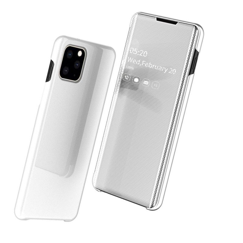 View Cover iPhone 11 Pro Max Miroir Et Simiii Cuir