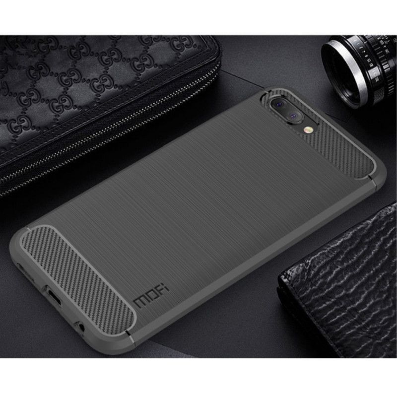 Coque Honor 10 Fibre Carbone Brossée Mofi