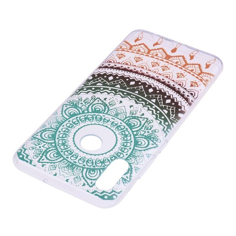 Coque Honor 10 Lite / Huawei P Smart 2019 Mandala Soleil Coloré