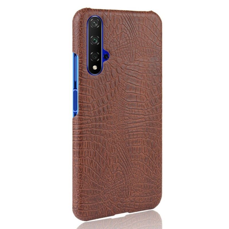 Coque Honor 20 Effet Peau De Crocodile