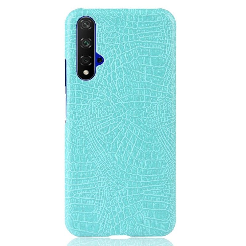 Coque Honor 20 Effet Peau De Crocodile