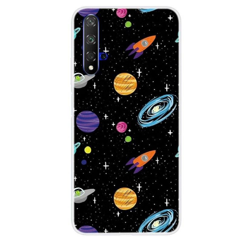 Coque Honor 20 Planète Galaxie