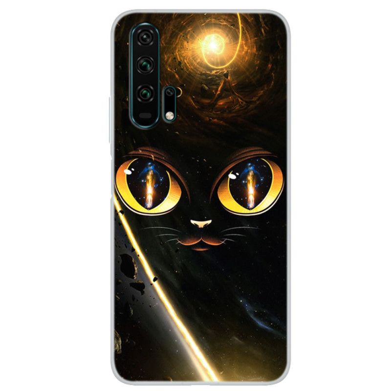 Coque Honor 20 Pro Chat Galaxie