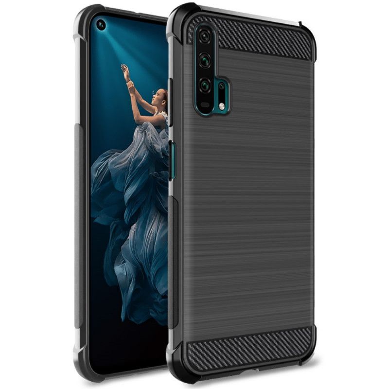 Coque Honor 20 Pro Fibre Carbone Brossée Imak