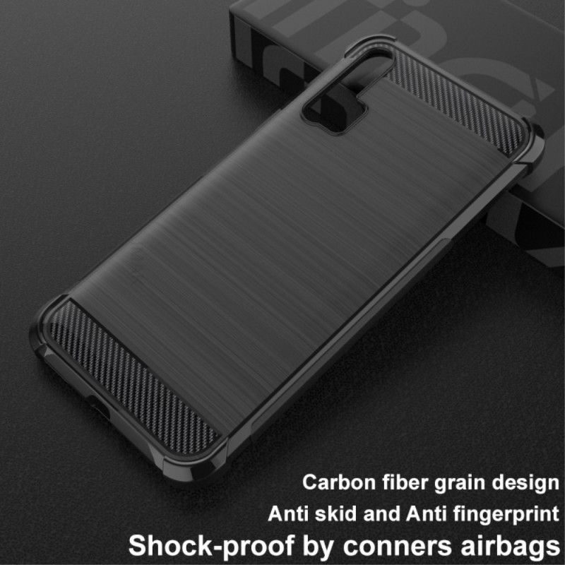 Coque Honor 20 Pro Fibre Carbone Brossée Imak