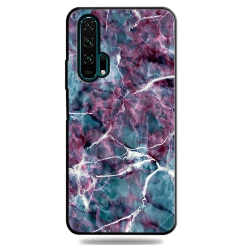 Coque Honor 20 Pro Marbre Violet