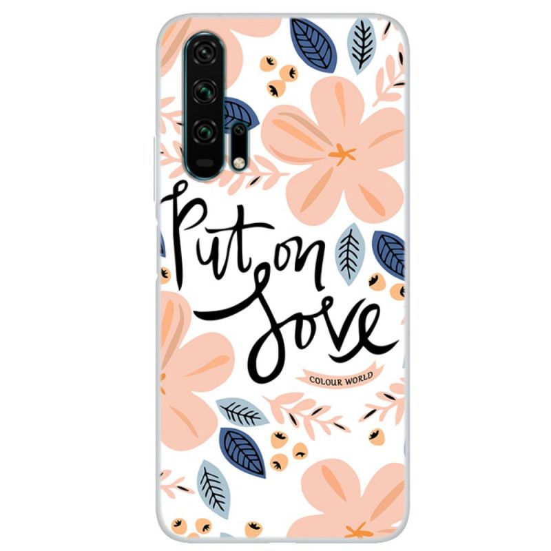 Coque Honor 20 Pro Put On Love