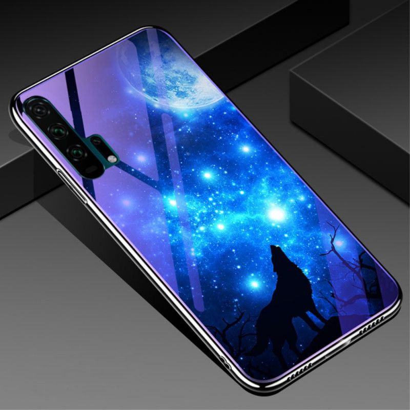 Coque Honor 20 Pro Verre Trempé Et Silicone Animal