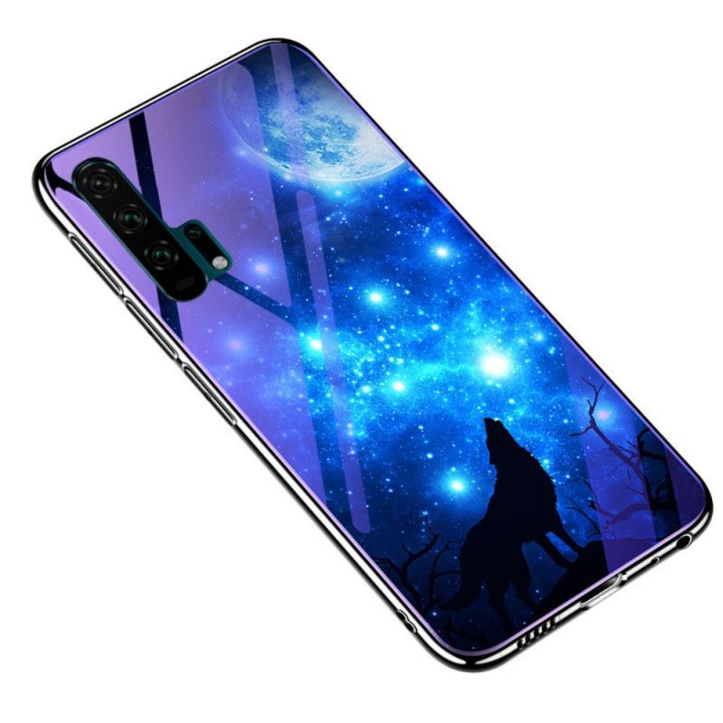 Coque Honor 20 Pro Verre Trempé Et Silicone Animal