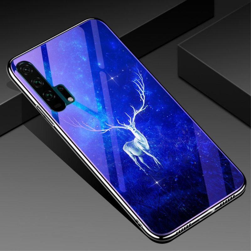 Coque Honor 20 Pro Verre Trempé Et Silicone Animal