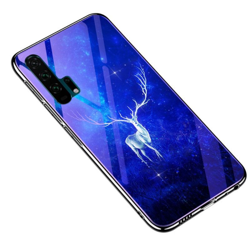 Coque Honor 20 Pro Verre Trempé Et Silicone Animal