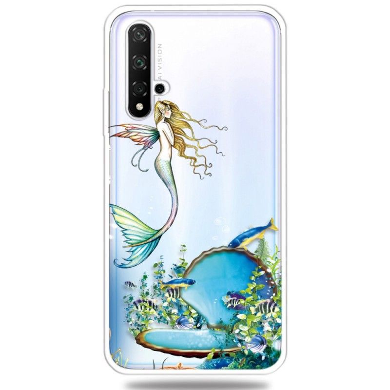 Coque Honor 20 Sirène Bleue