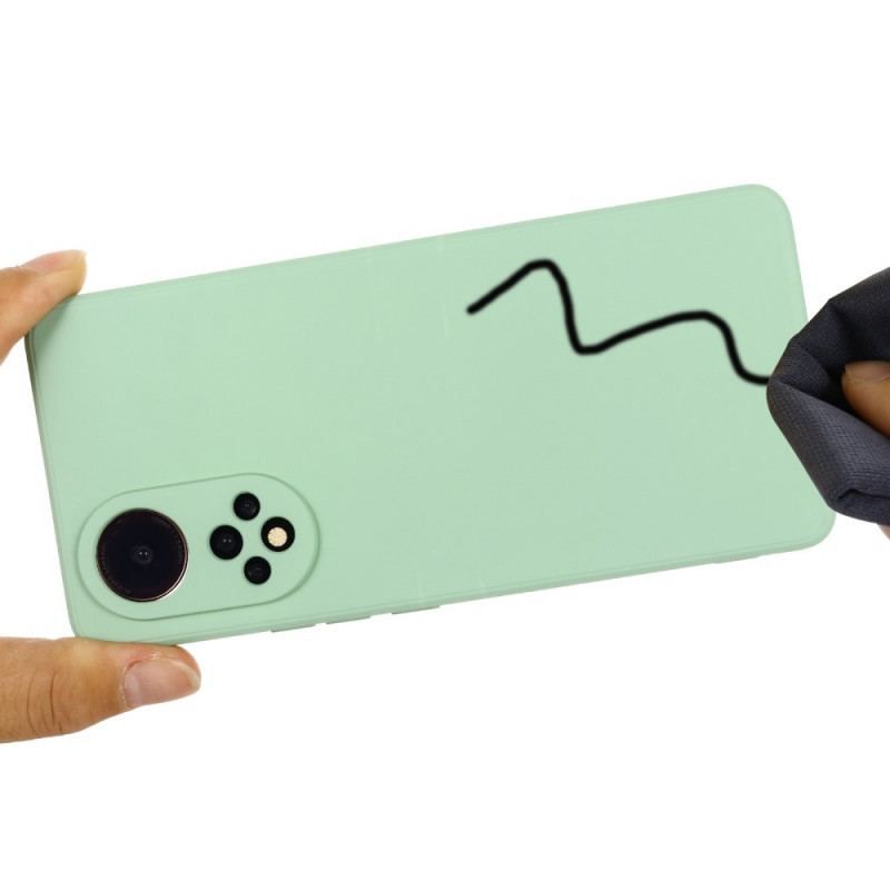 Coque Honor 50 / Huawei Nova 9 Silicone Liquide Avec Lanière