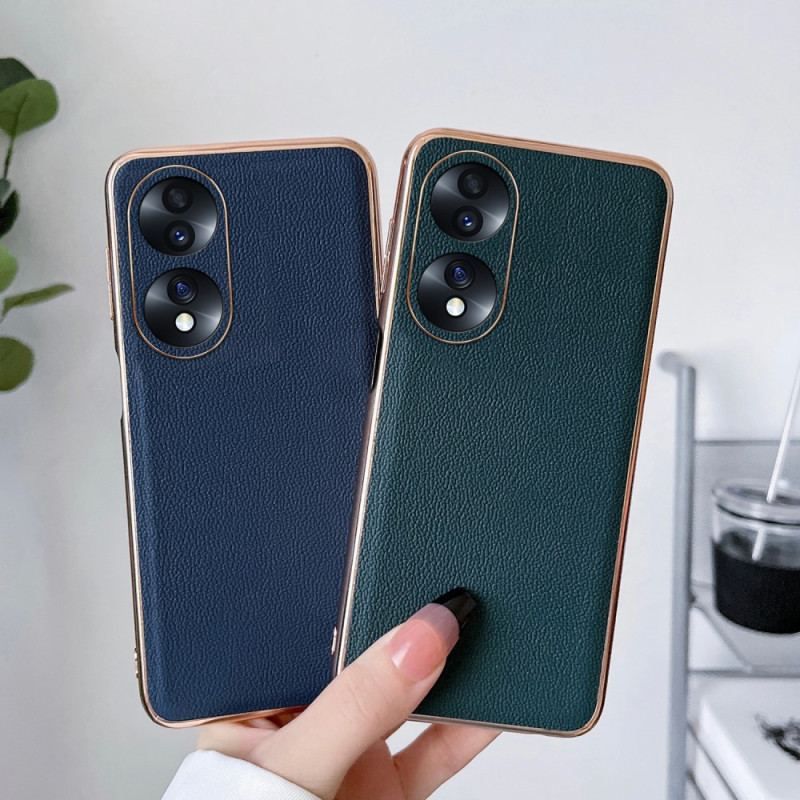 Coque Honor 70 Véritable Cuir Élégance