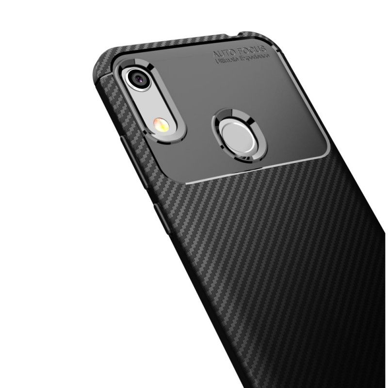 Coque Honor 8a Flexible Texture Fibre Carbone