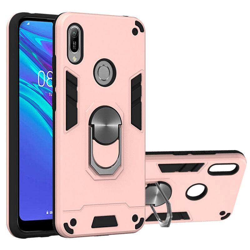 Coque Honor 8a / Huawei Y6 2019 Détachable Anneau-support