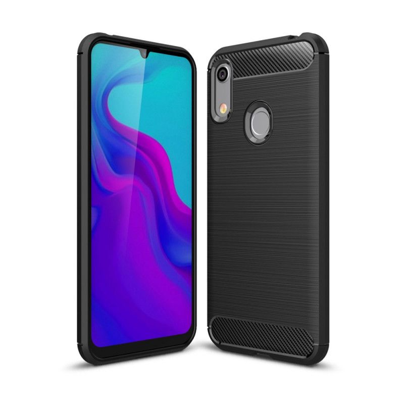 Coque Honor 8a / Huawei Y6 2019 Fibre Carbone Brossée