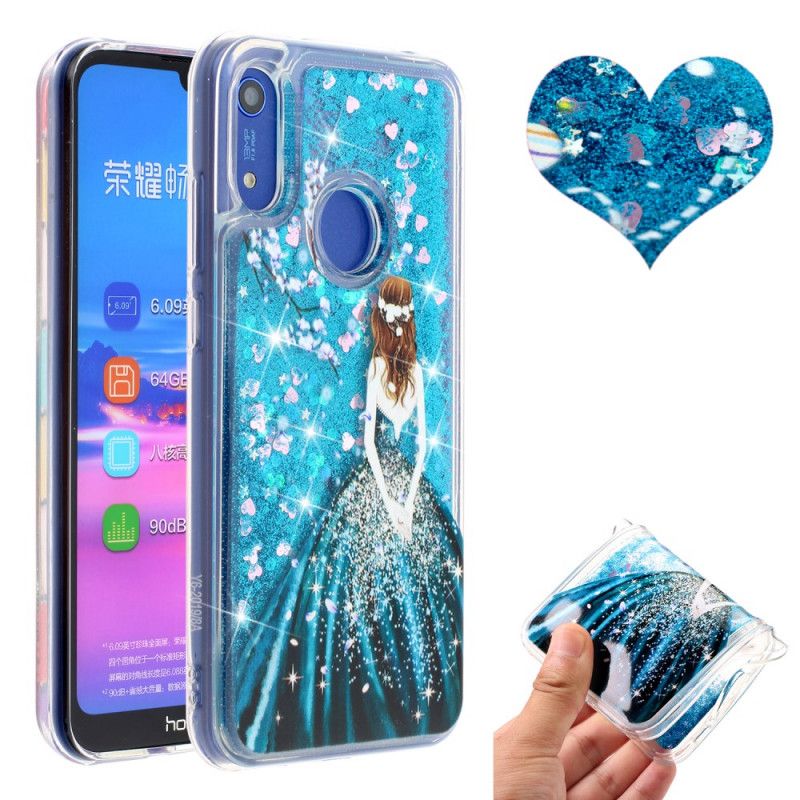 Coque Honor 8a / Huawei Y6 2019 Princesse Paillettes