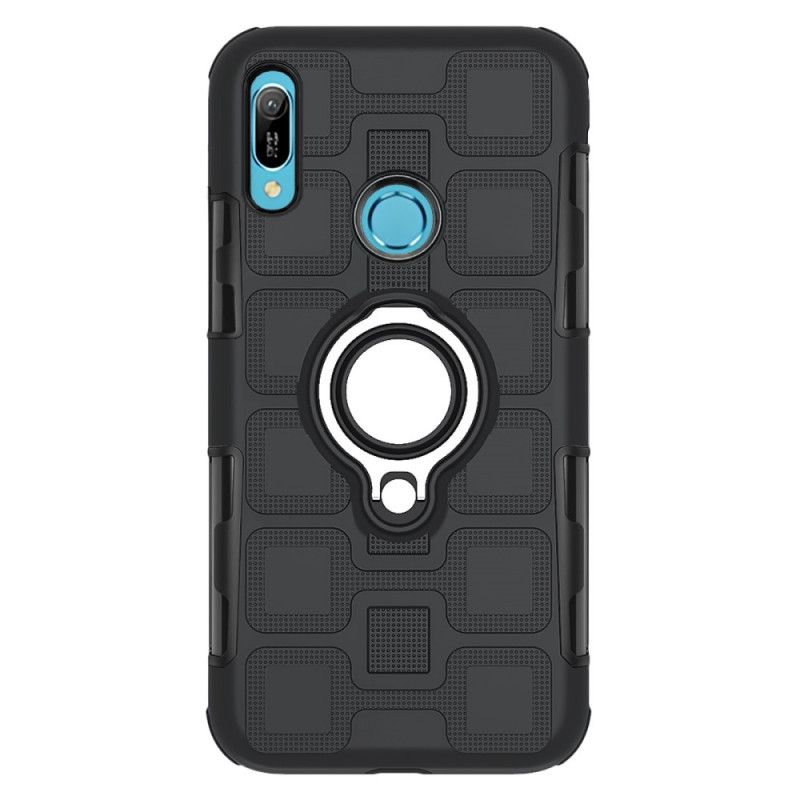 Coque Honor 8a / Huawei Y6 2019 Super Résistante Avec Anneau-support