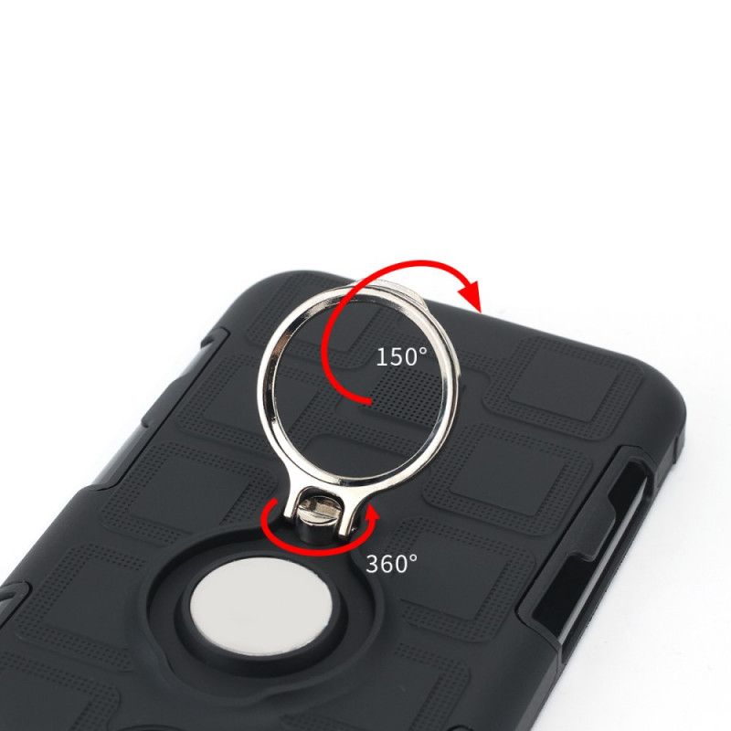 Coque Honor 8a / Huawei Y6 2019 Super Résistante Avec Anneau-support