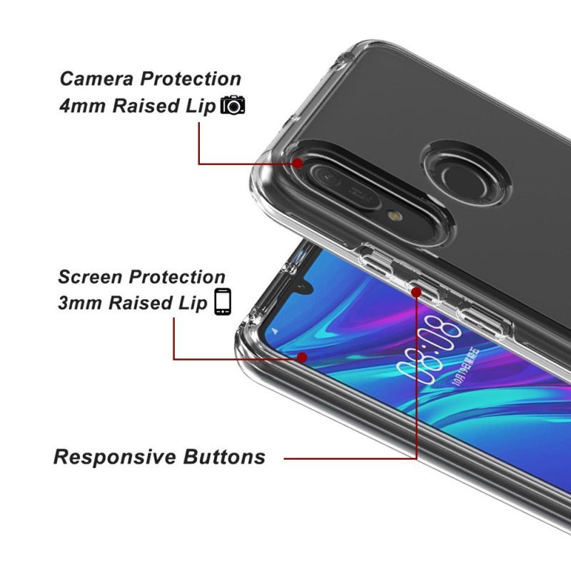 Coque Honor 8a Silicone Flexible Transparente