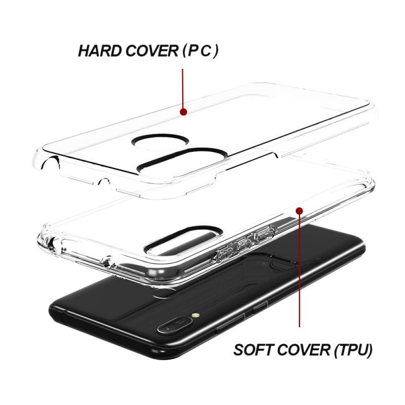 Coque Honor 8a Silicone Flexible Transparente