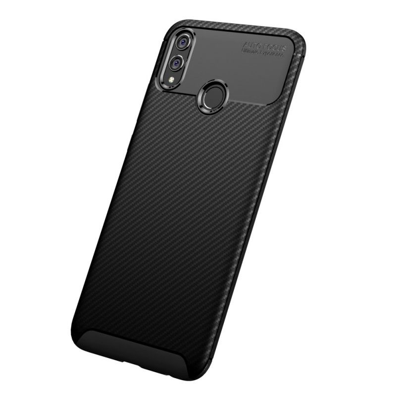 Coque Honor 8x Flexible Texture Fibre Carbone