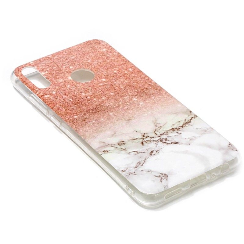 Coque Honor 8x Marbre Paillettes