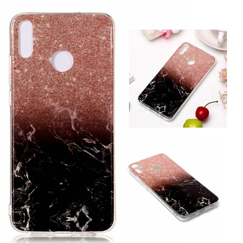 Coque Honor 8x Marbre Paillettes