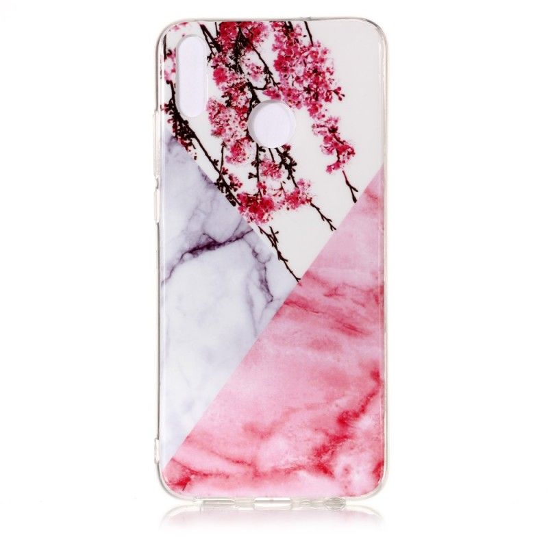 Coque Honor 8x Marbrée Fleurs De Prunier