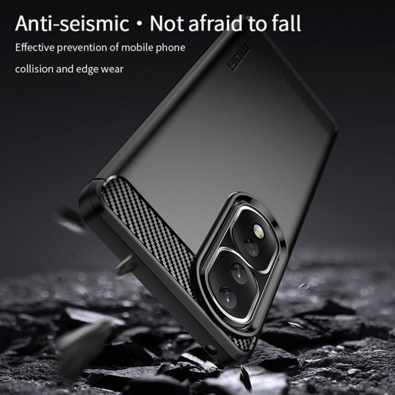 Coque Honor 90 Pro Fibre Carbone Brossée MOFI