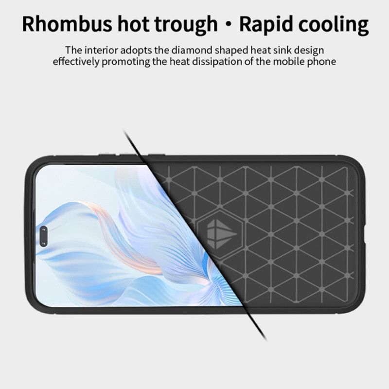 Coque Honor 90 Pro Fibre Carbone Brossée MOFI