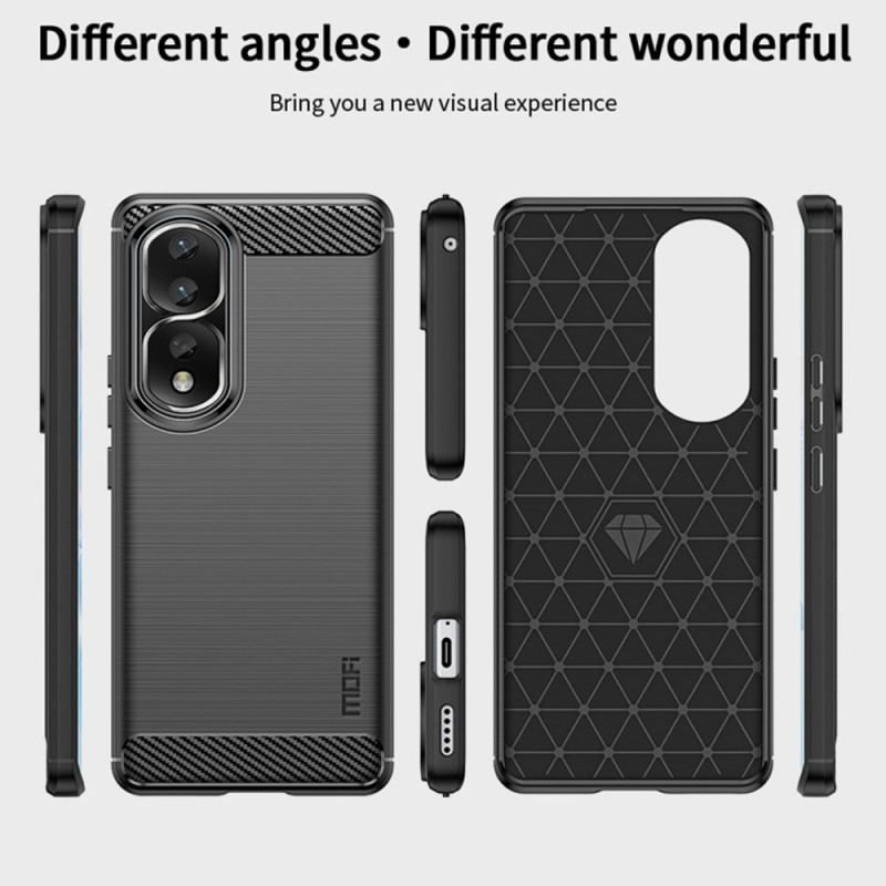 Coque Honor 90 Pro Fibre Carbone Brossée MOFI