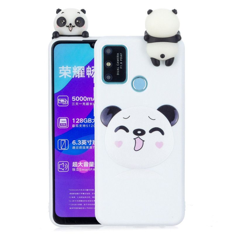 Coque Honor 9a Cool Panda 3d