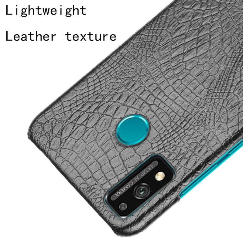 Coque Honor 9x Lite Style Peau De Crocodile