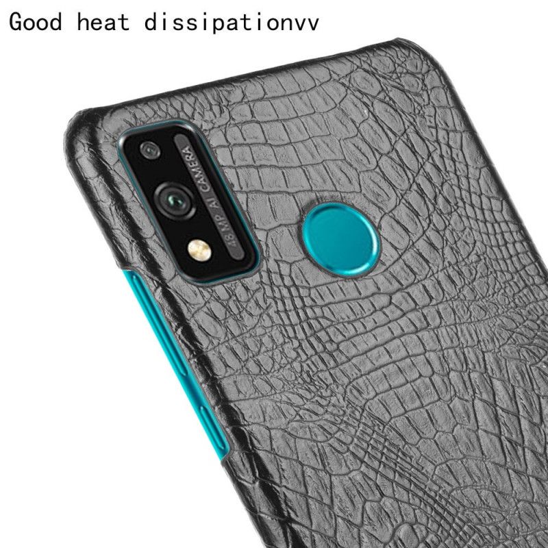 Coque Honor 9x Lite Style Peau De Crocodile