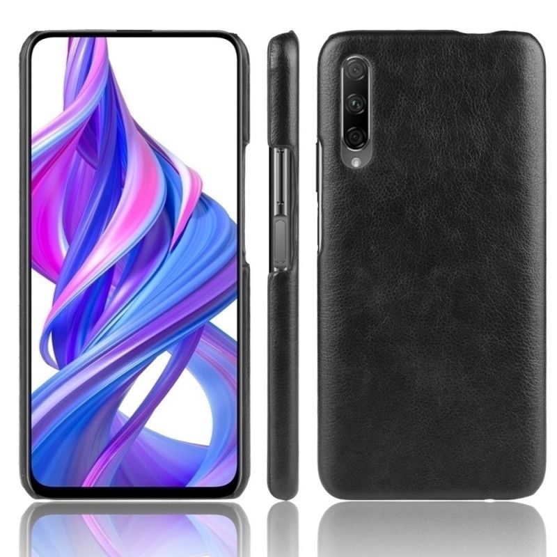 Coque Honor 9x Pro Effet Cuir Litchi Performance