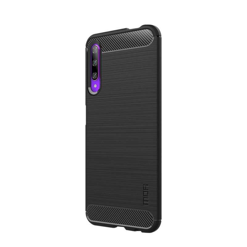 Coque Honor 9x Pro Fibre Carbone Brossée Mofi