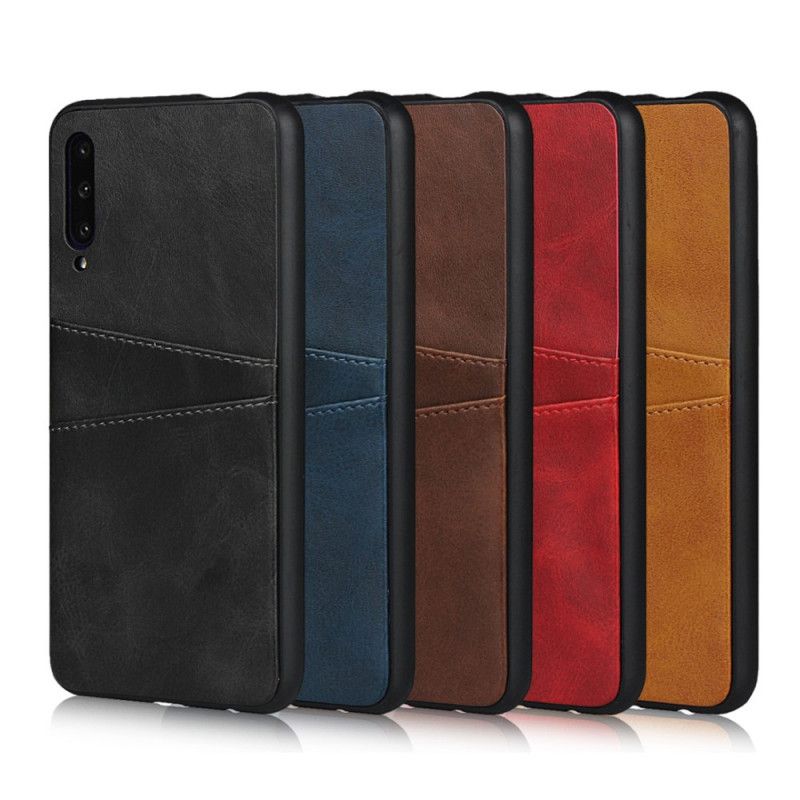 Coque Honor 9x Pro Texture Cuir Double Porte Cartes