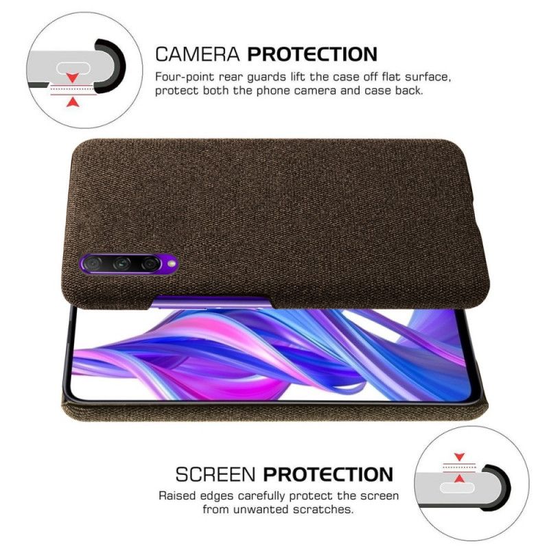 Coque Honor 9x Pro Tissu Chic