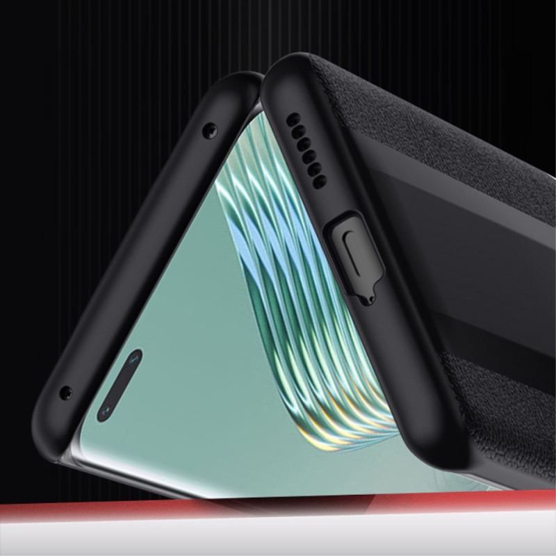 Coque Honor Magic 5 Pro Véritable Cuir Élégance