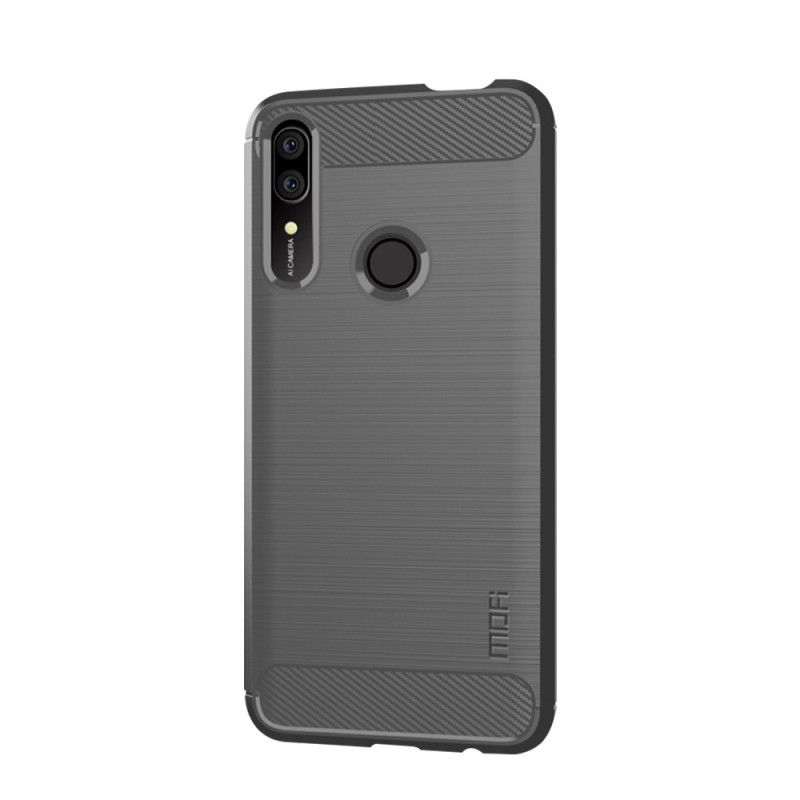 Coque Huawei P Smart Z / Honor 9x Fibre Carbone Brossée Mofi