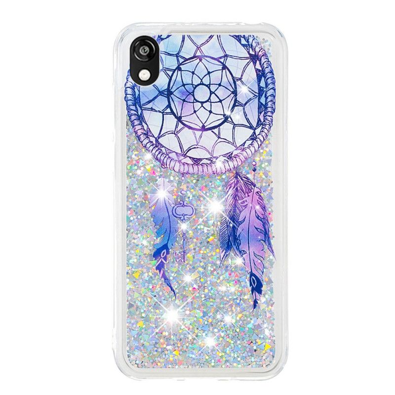 Coque Huawei Y5 2019 / Honor 8s Attrape Rêves Bleu Paillettes