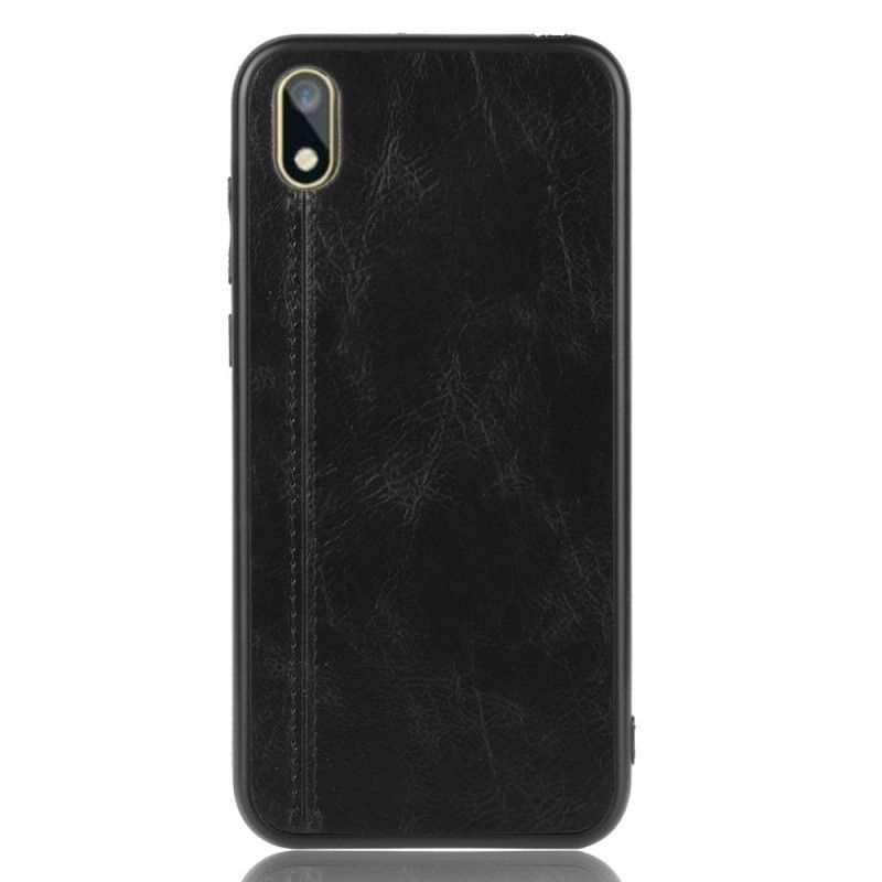 Coque Huawei Y5 2019 / Honor 8s Effet Cuir Couture