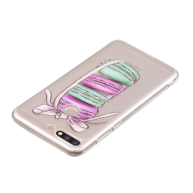 Coque Huawei Y7 2018 / Honor 7c Macarons Gourmands