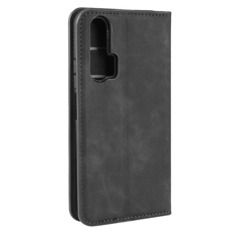 Flip Cover Honor 20 Pro Effet Cuir Business Style