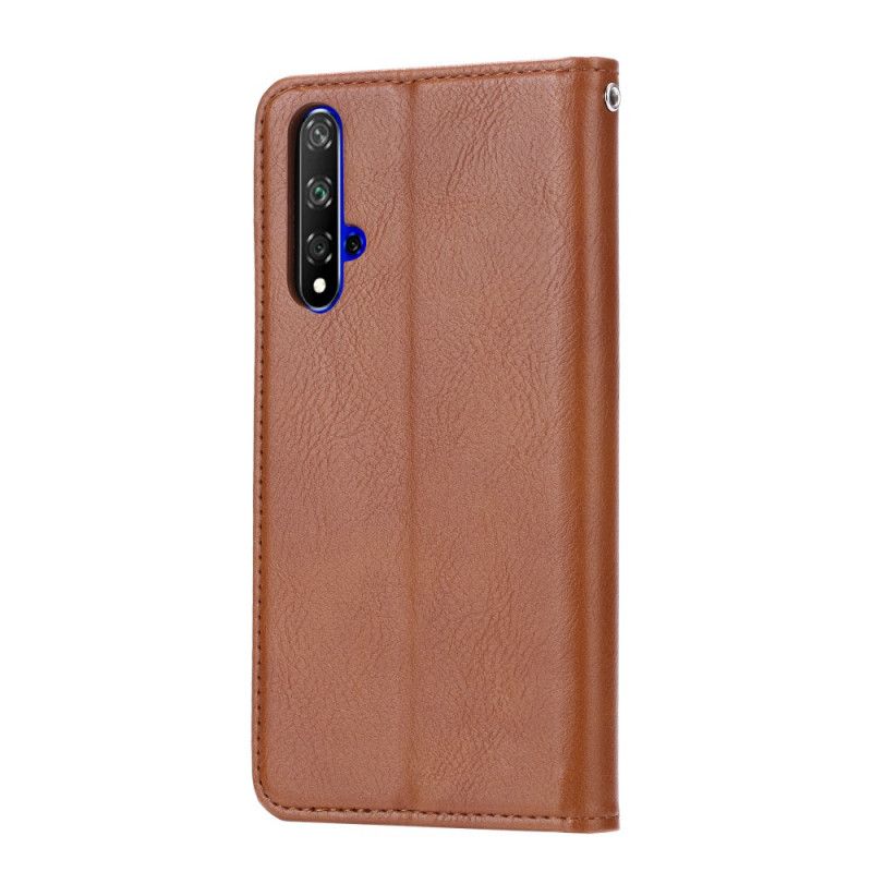 Flip Cover Honor 20 Simili Cuir Porte-cartes