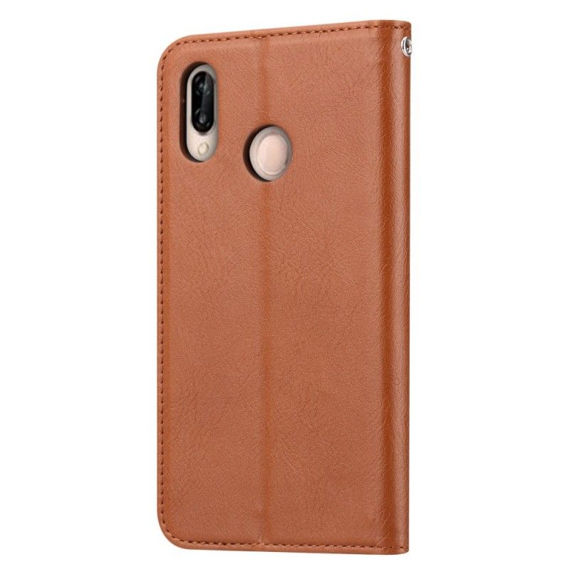 Flip Cover Honor 8x Simili Cuir Porte-cartes