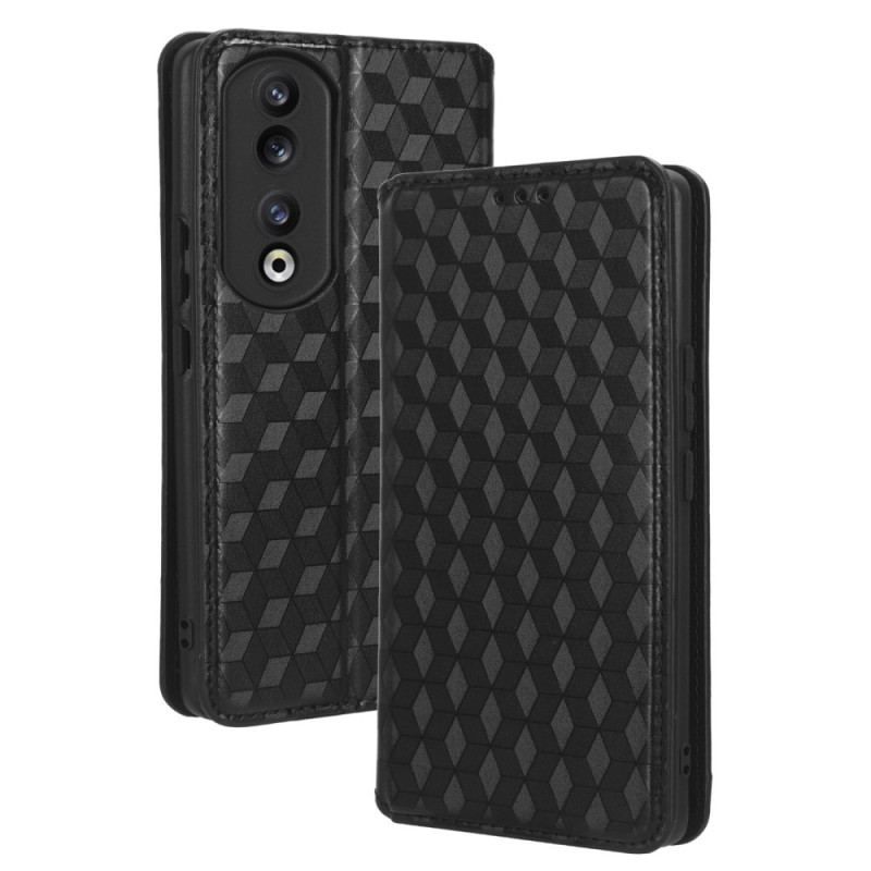 Flip Cover Honor 90 Pro Cubes