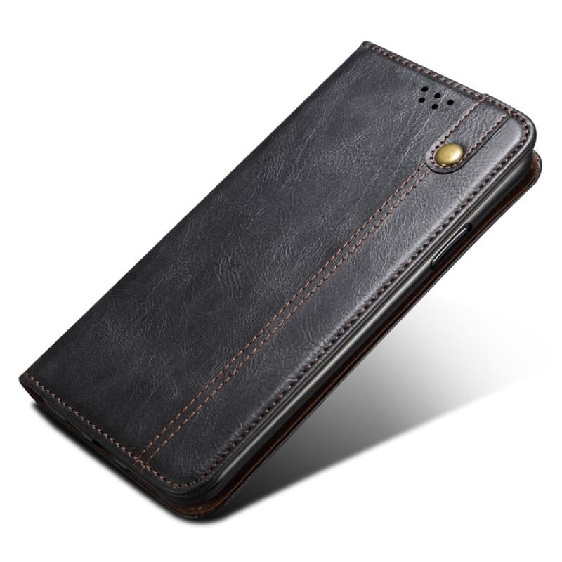 Flip Cover Honor 90 Simili Cuir Ciré